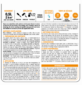 Peinture mur, boiserie banana 6 satin LUXENS Intérieure 0.5L