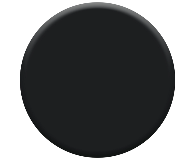 Peinture mur, boiserie noir mat DULUX VALENTINE Crème de couleur 0.5L