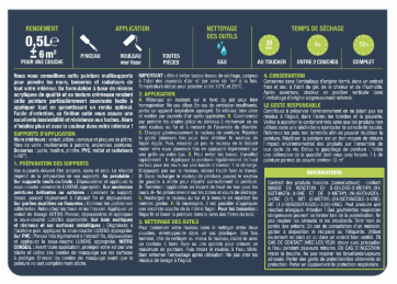 Peinture mur, boiserie, radiateur havana 3 satin LUXENS , 0.5L