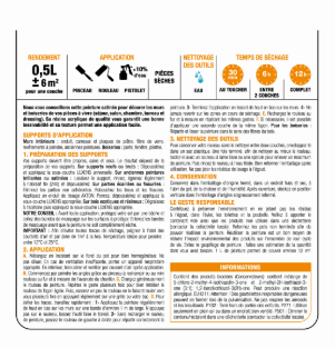 Peinture mur, boiserie fjord 4 satin LUXENS Intérieure 0.5L