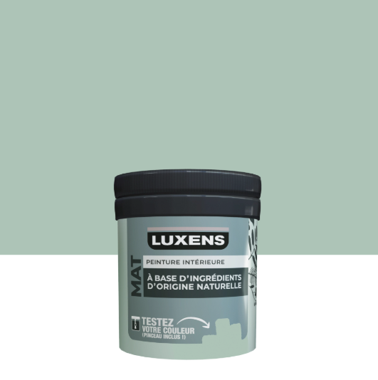 Peinture mur, boiserie cactus 6 mat LUXENS Biosourcée 75ml