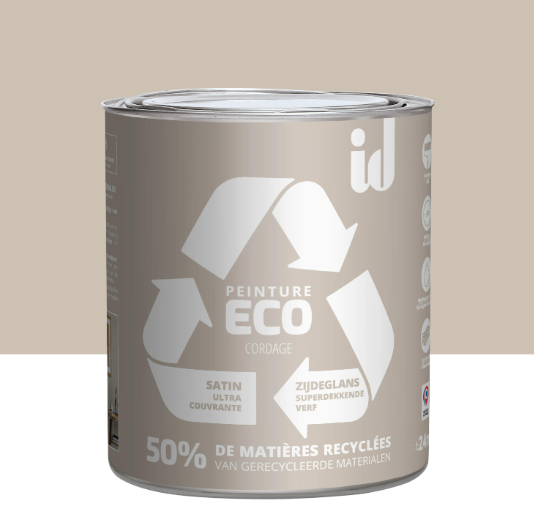 Peinture mur, plafond cordage satin ID Eco 2L