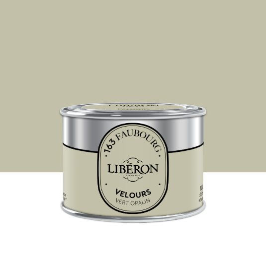 Peinture mur, boiserie vert opalin velours LIBÉRON 163 faubourg 125ml