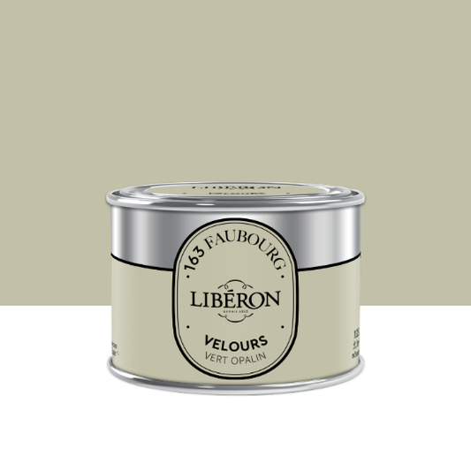 Peinture mur, boiserie vert opalin velours LIBÉRON 163 faubourg 125ml