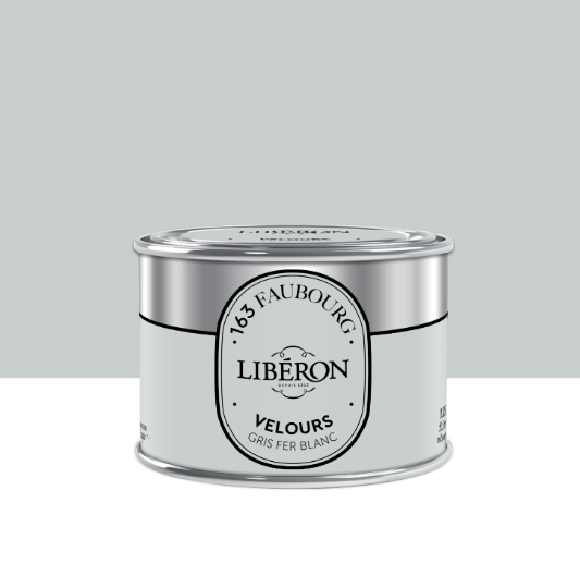 Testeur peinture mur, bois gris fer blanc velours LIBÉRON 163 faubourg 0.125l