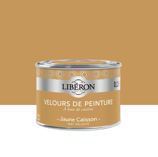 Testeur peinture mur, bois jaune calisson LIBÉRON Velours de peinture® 0.125l