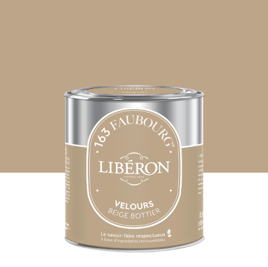 Peinture mur, boiserie beige bottier velours LIBÉRON 163 faubourg 0.5L