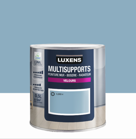 Peinture mur, boiserie, radiateur fjord 4 velours LUXENS , 0.5L