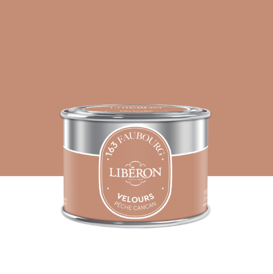 Peinture mur, boiserie pêche cancan velours LIBÉRON 163 faubourg 125ml