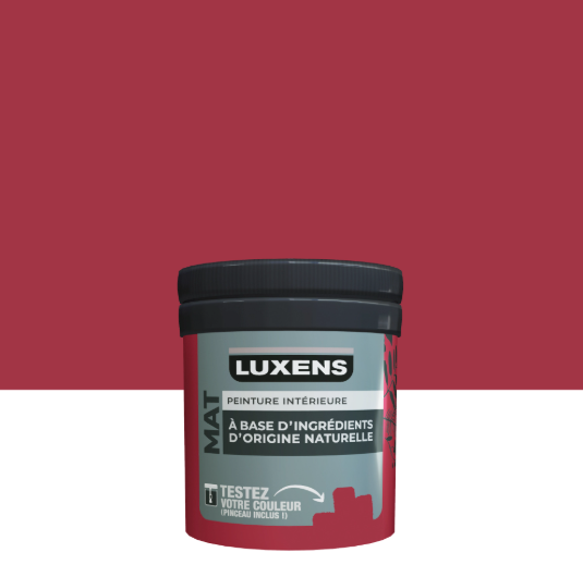 Peinture mur, boiserie litchi 2 mat LUXENS Biosourcée 75ml