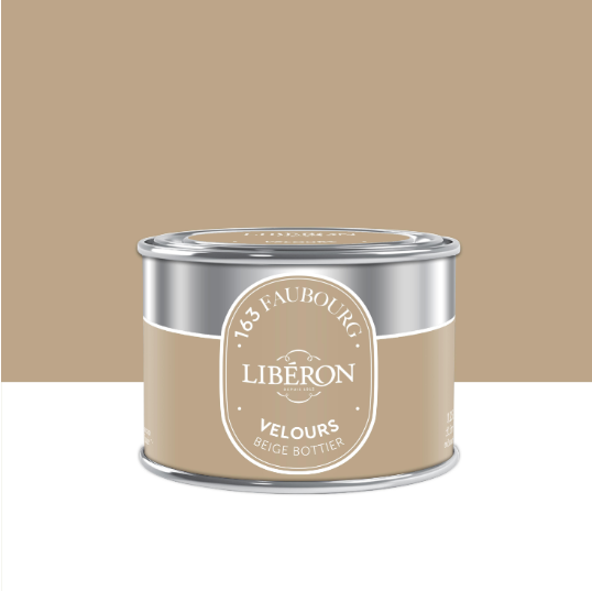 Peinture mur, boiserie beige bottier velours LIBÉRON 163 faubourg 125ml