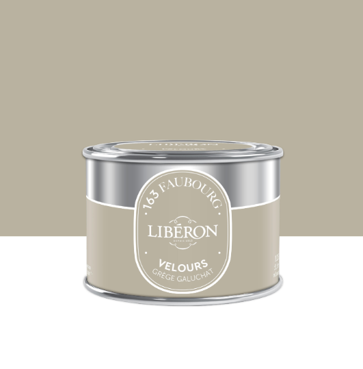 Testeur peinture mur, bois grège galuchat velours LIBÉRON 163 faubourg 0.125l