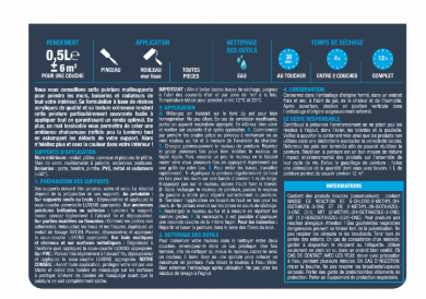 Peinture mur, boiserie, radiateur moon 4 mat LUXENS , 0.5L