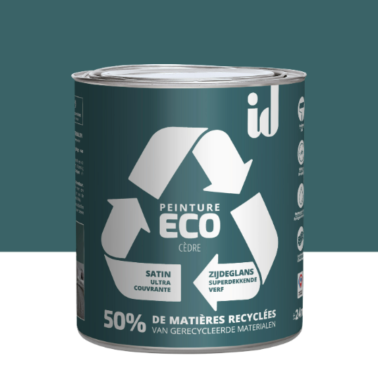 Peinture mur, plafond cedre satin ID Eco 2L
