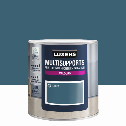 Peinture mur, boiserie, radiateur fjord 1 velours LUXENS , 0.5L