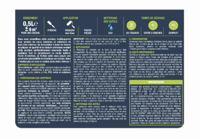 Peinture mur, boiserie, radiateur moon 5 satin LUXENS , 0.5L