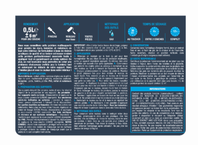 Peinture mur, boiserie, radiateur khol 4 mat LUXENS , 0.5L