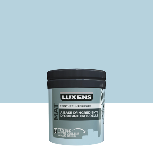 Peinture mur, boiserie fjord 6 mat LUXENS Biosourcée 75ml