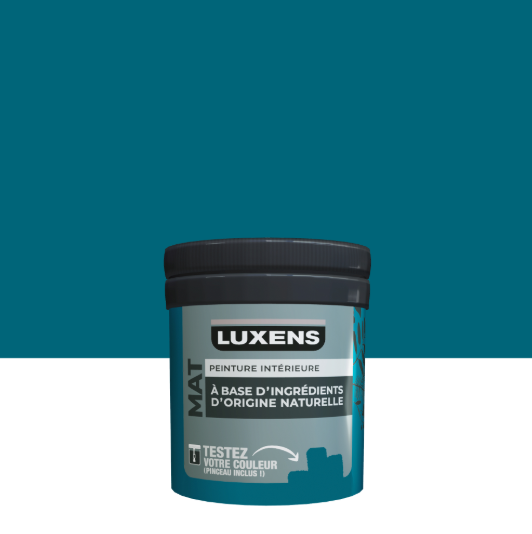 Peinture mur, boiserie miami 1 mat LUXENS Biosourcée 75ml