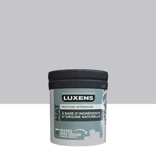 Peinture mur, boiserie granit 5 mat LUXENS Biosourcée 75ml