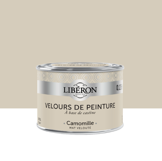 Testeur peinture mur, boiserie camomille LIBÉRON Velours de peinture® 0.125l