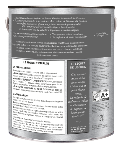 Testeur peinture mur, boiserie poudre de riz LIBÉRON Velours de peinture® 0.125l
