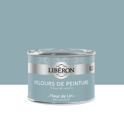 Testeur peinture mur, boiserie fleur de lin LIBÉRON Velours de peinture® 0.125l