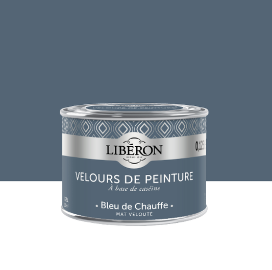 Testeur peinture mur, bois bleu de chauffe LIBÉRON Velours de peinture® 0.125l