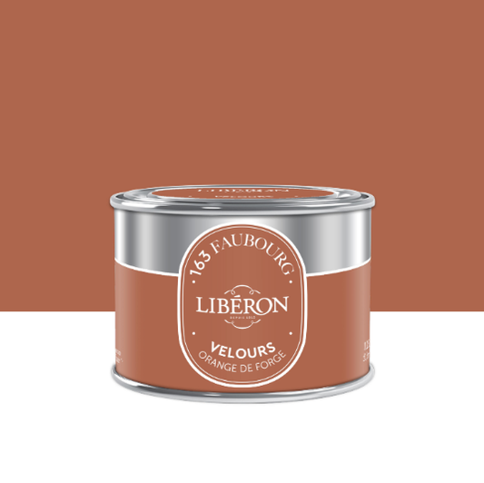 Peinture mur, boiserie orange de forge velours LIBÉRON 163 fauboug 125ml