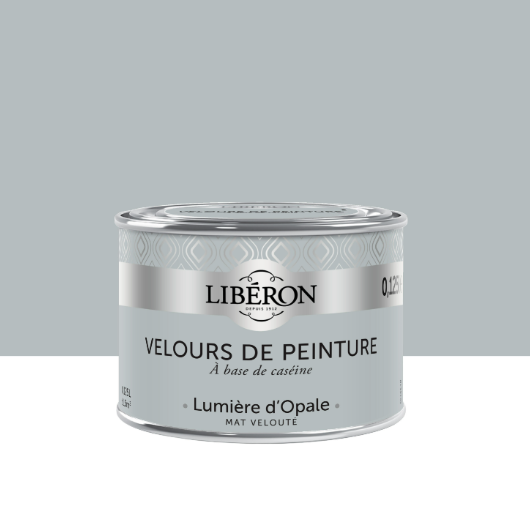 Testeur peinture mur, bois lumière d'opale LIBÉRON Velours de peinture® 0.125l