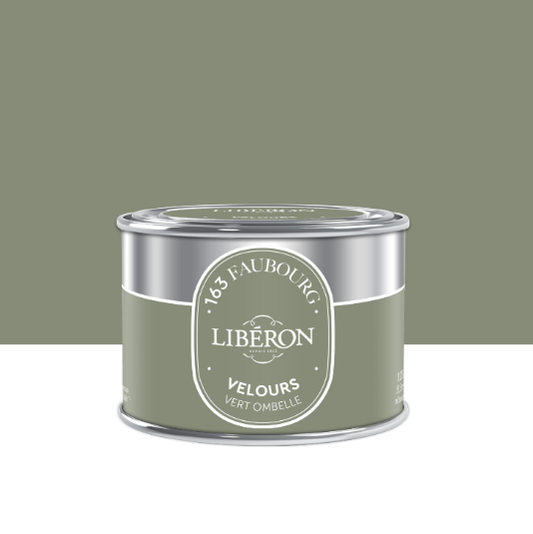 Peinture mur, boiserie vert ombelle velours LIBÉRON 163 faubourg 125ml