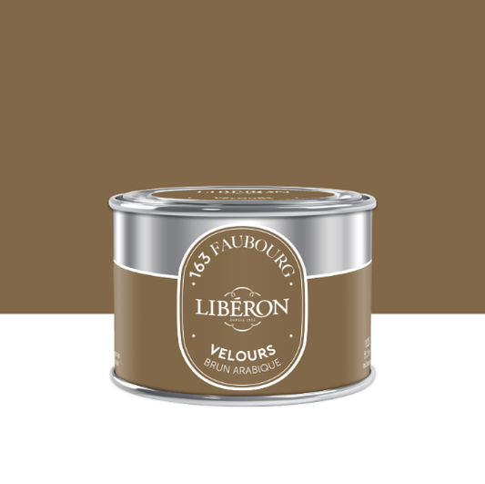 Peinture mur, boiserie brun arabique velours LIBÉRON 163 faubourg 125ml