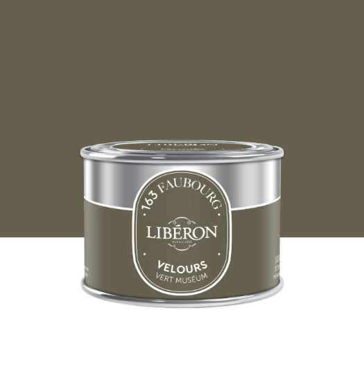 Peinture mur, boiserie vert museum velours LIBÉRON 163 faubourg 125ml