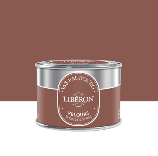 Testeur peinture mur, bois rouge de terre velours LIBÉRON 163 faubourg 0.125l