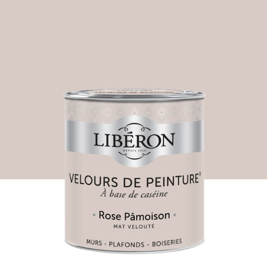Peinture mur et plafond rose pâmoison velours LIBÉRON Velours de peinture® 0.5L