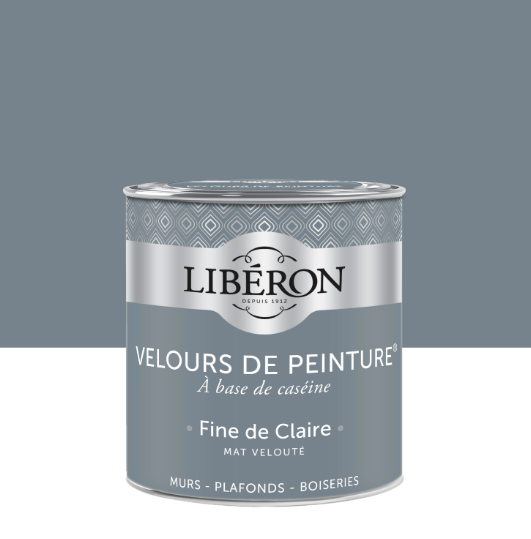 Peinture mur et plafond fine de claire velours LIBÉRON Velours de peinture® 0.5l