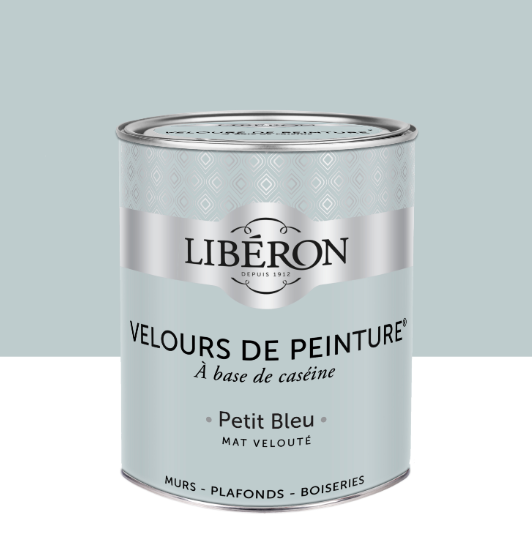 Peinture mur et plafond petit bleu velours LIBÉRON Velours de peinture® 2.5L