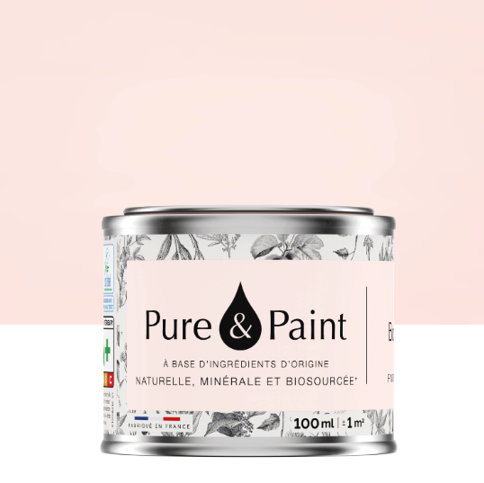 Peinture mur et plafond ballerine velours PURE & PAINT , 0.1L