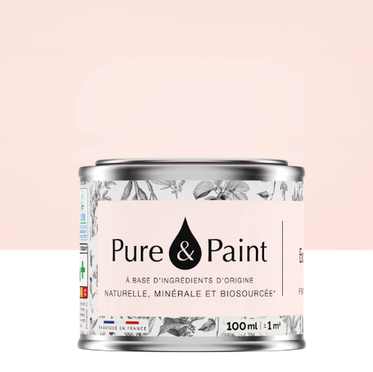 Peinture mur et plafond ballerine velours PURE & PAINT , 0.1L