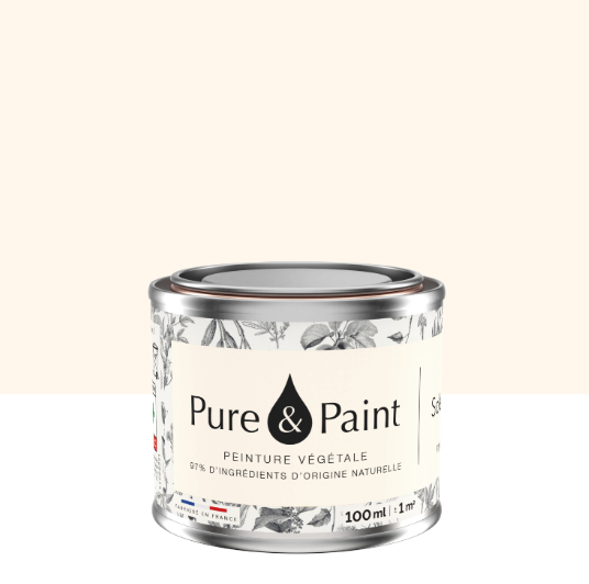 Peinture mur et plafond soleil d'hiver velours PURE & PAINT , 0.1l