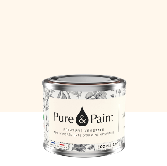 Peinture mur et plafond soleil d'hiver velours PURE & PAINT , 0.1l