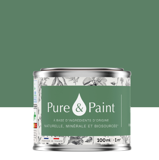 Peinture mur et plafond forêt velours PURE & PAINT , 0.1L