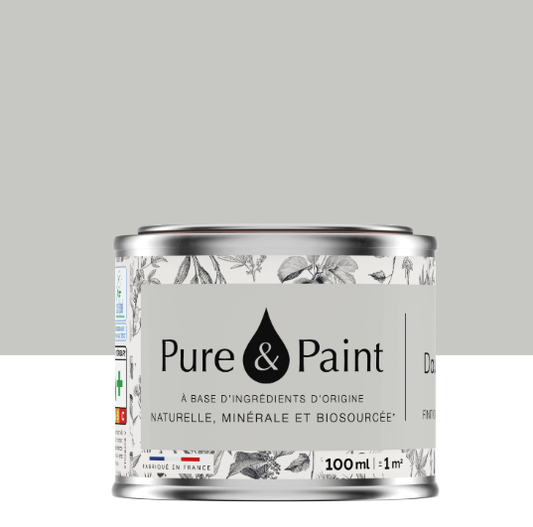 Peinture mur et plafond dauphin velours PURE & PAINT , 0.1L