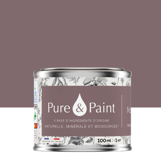 Peinture mur et plafond malakoff velours PURE & PAINT , 0.1L