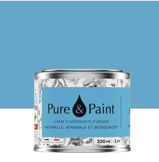 Peinture mur et plafond belle île velours PURE & PAINT , 0.1L