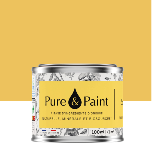 Peinture mur et plafond safari velours PURE & PAINT , 0.1L
