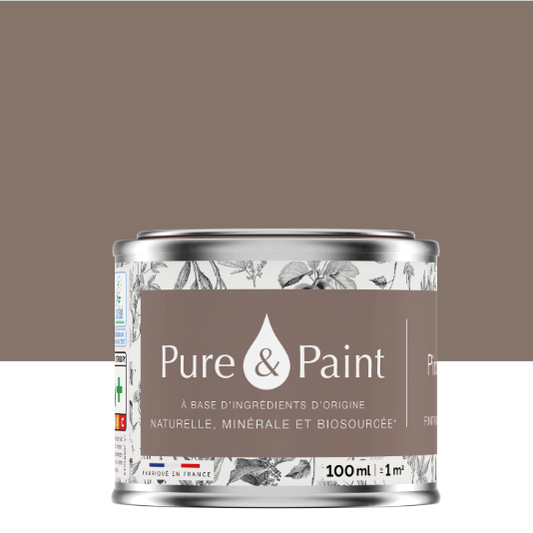 Peinture mur et plafond pirogue velours PURE & PAINT , 0.1L
