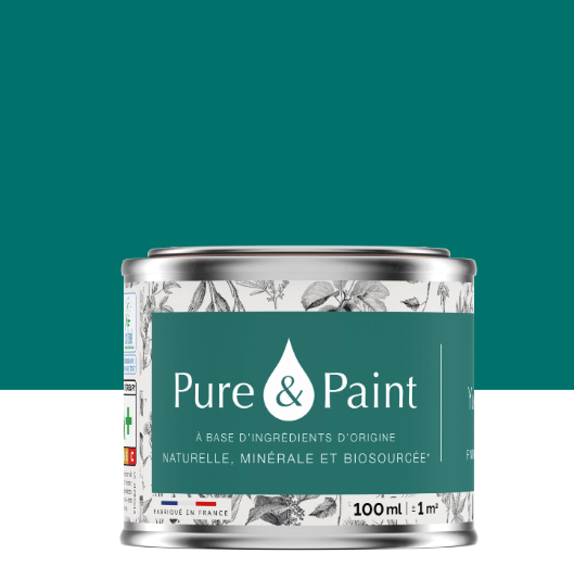 Peinture mur et plafond yucatan velours PURE & PAINT , 0.1L