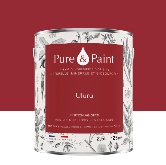 Peinture mur et plafond uluru velours PURE & PAINT , 2.5L