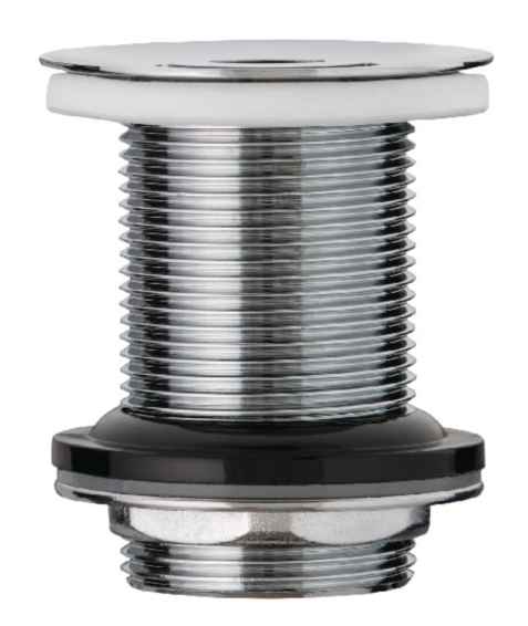 Bonde lavabo laiton avec grille incurvée 75 mm sans trop-plein